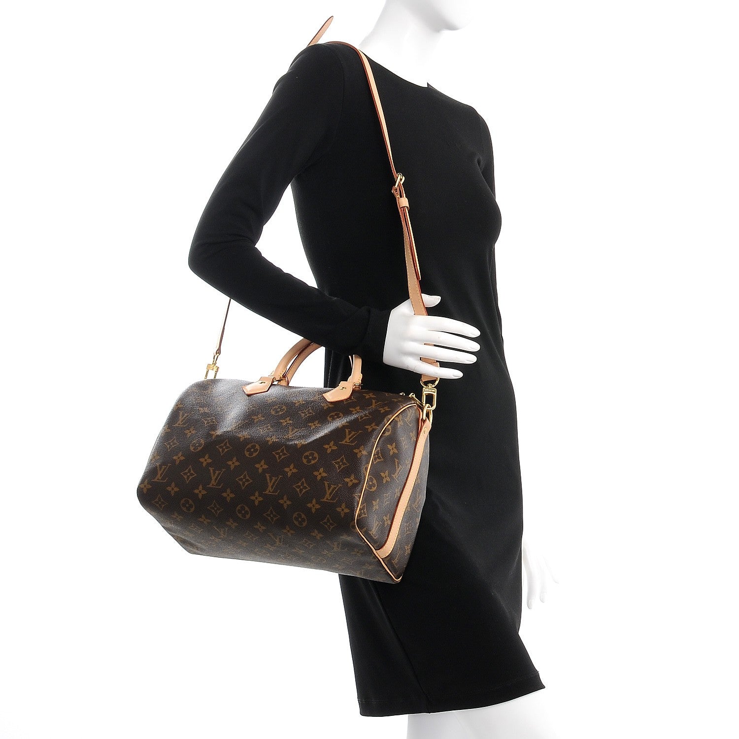 Louis Vuitton Monogram Speedy Bandouliere 30 2 of 11
