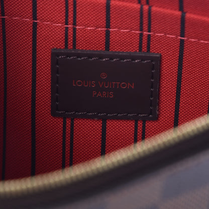 Louis Vuitton Damier Ebene Neverfull MM GM Pochette 6 of 8