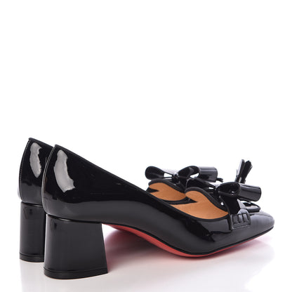 Christian Louboutin Patent Carmela 55 Pumps 36.5 Black 4 of 9