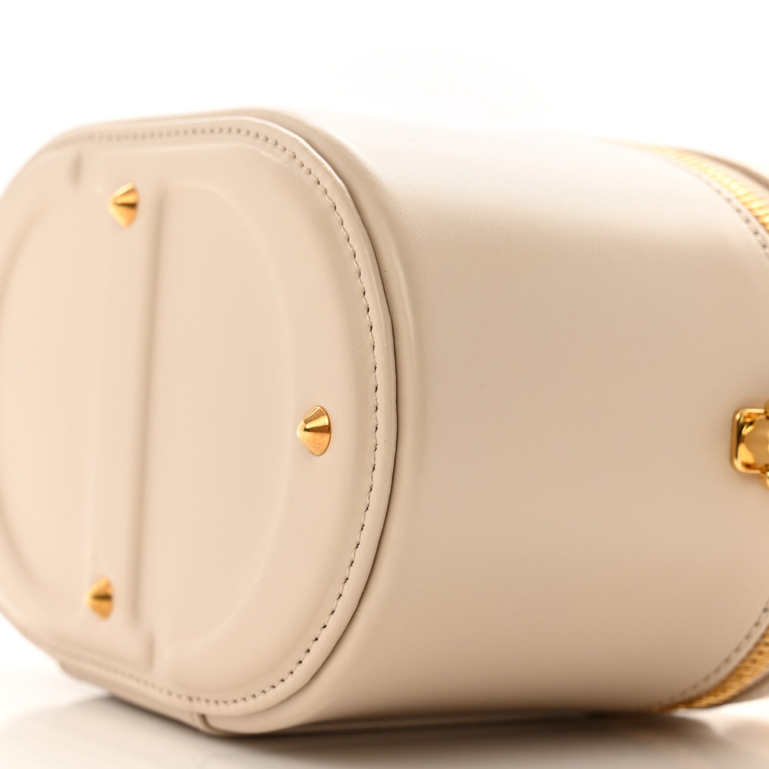 Christian Dior Calfskin CD Signature Vanity Caramel Beige 10 of 10