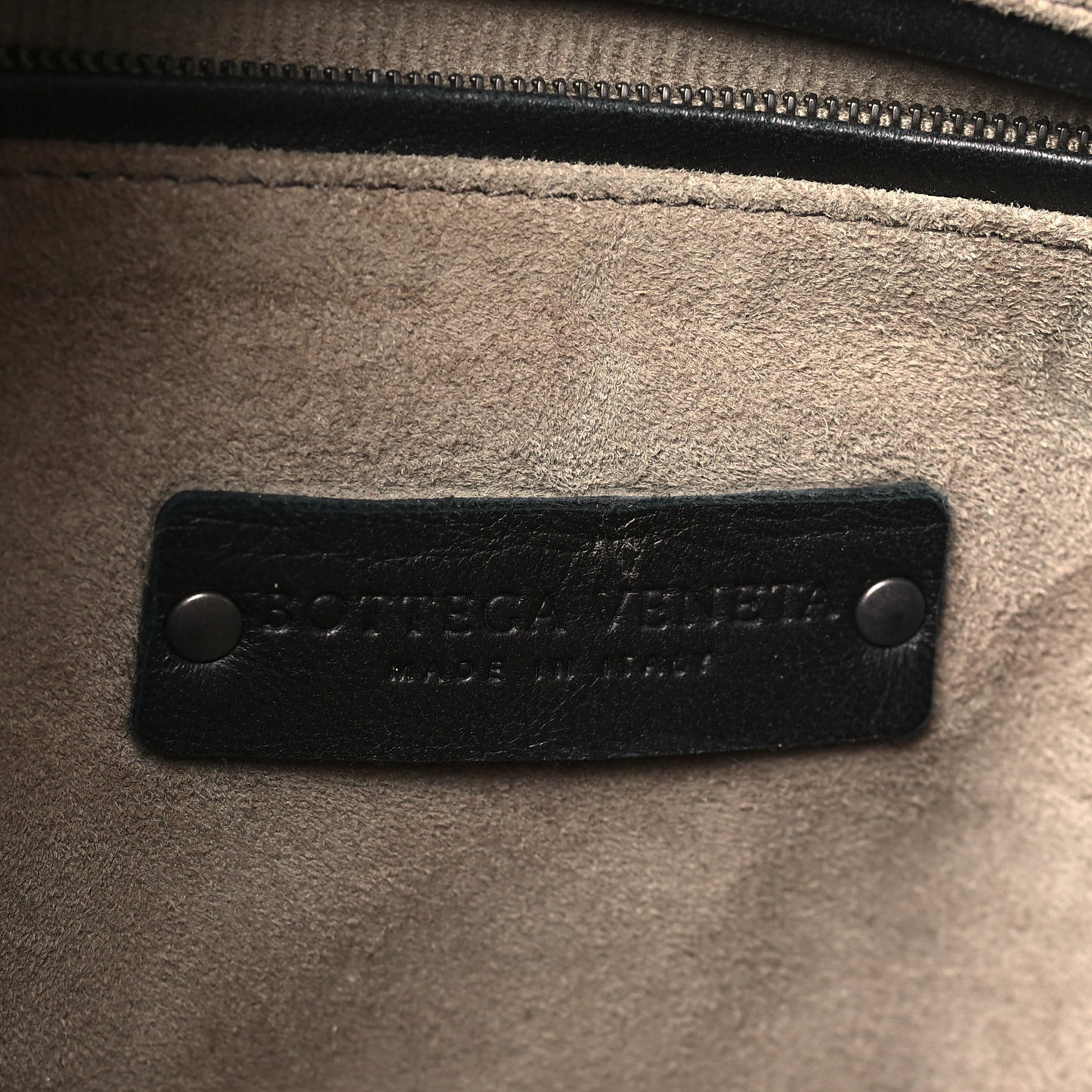 Nappa Intrecciato Nodini Bag Black