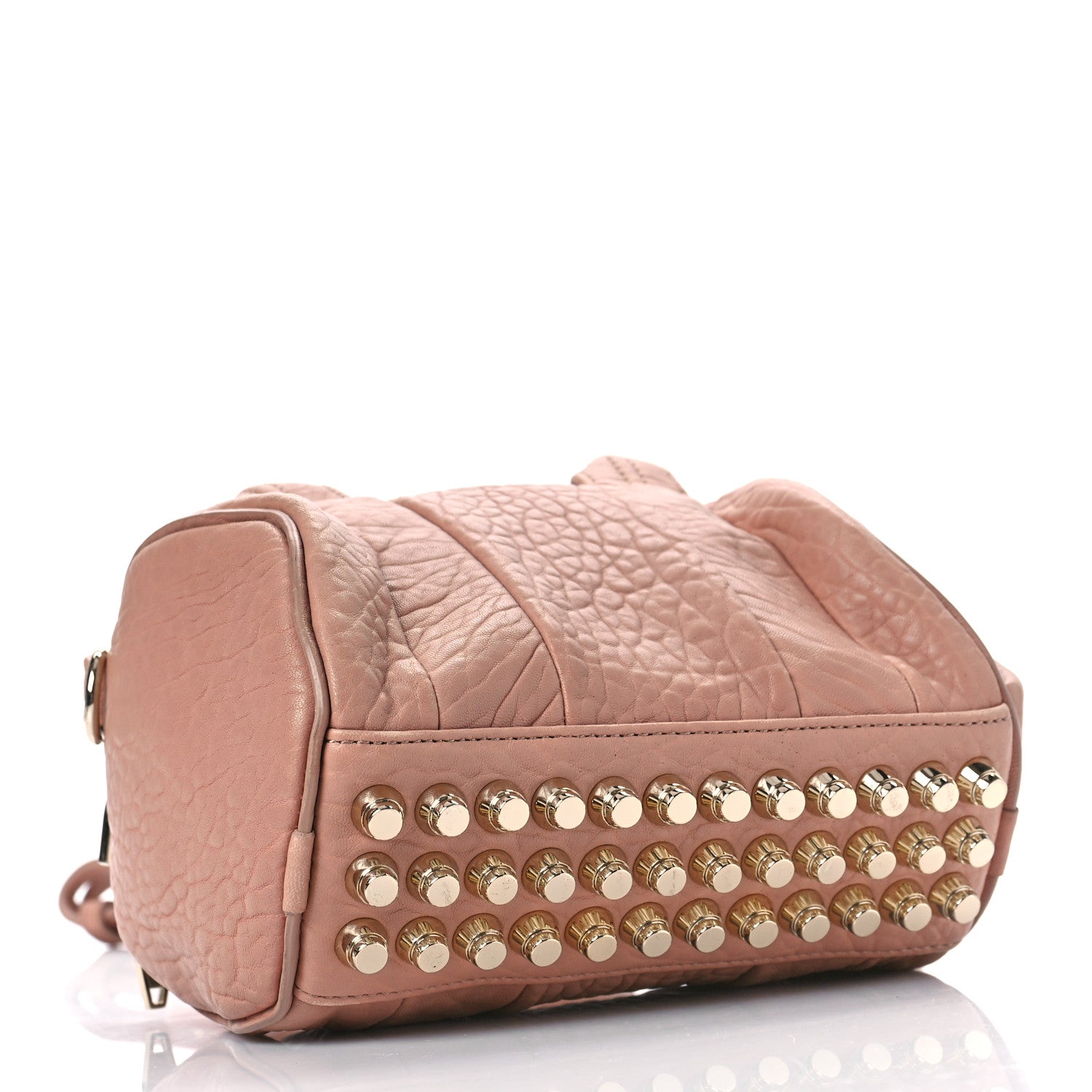 Alexander Wang Pebbled Lambskin Mini Rockie Blush Gold Hardware 4 of 8