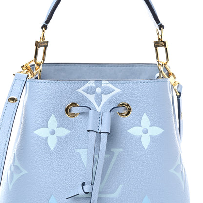 Louis Vuitton Empreinte Monogram Giant By The Pool Neonoe BB Summer Blue 7 of 9