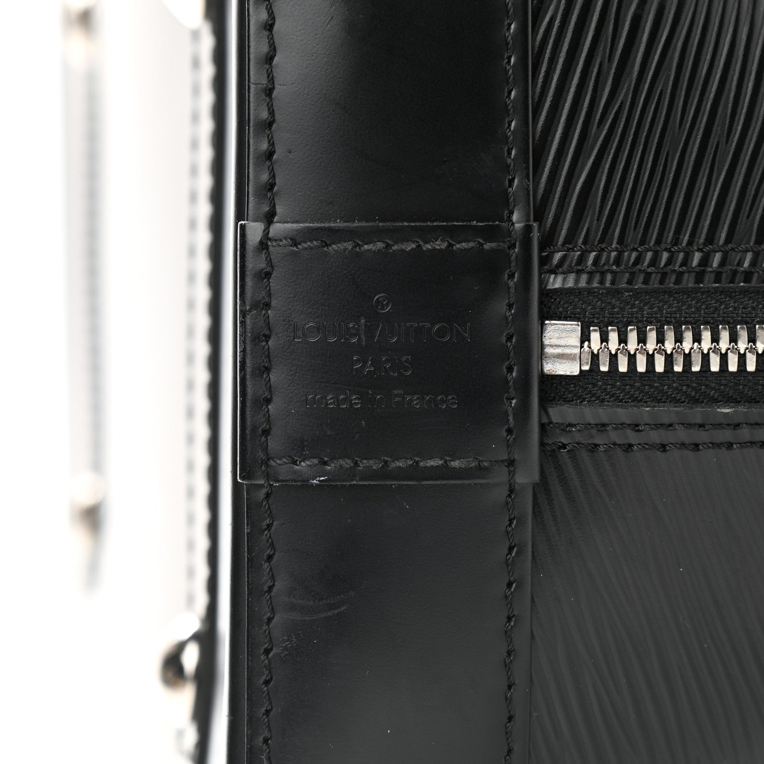 Louis Vuitton Epi Alma GM Black 6 of 13