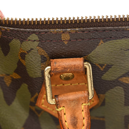 Louis Vuitton Monogram Graffiti Speedy 30 Kaki 13 of 19