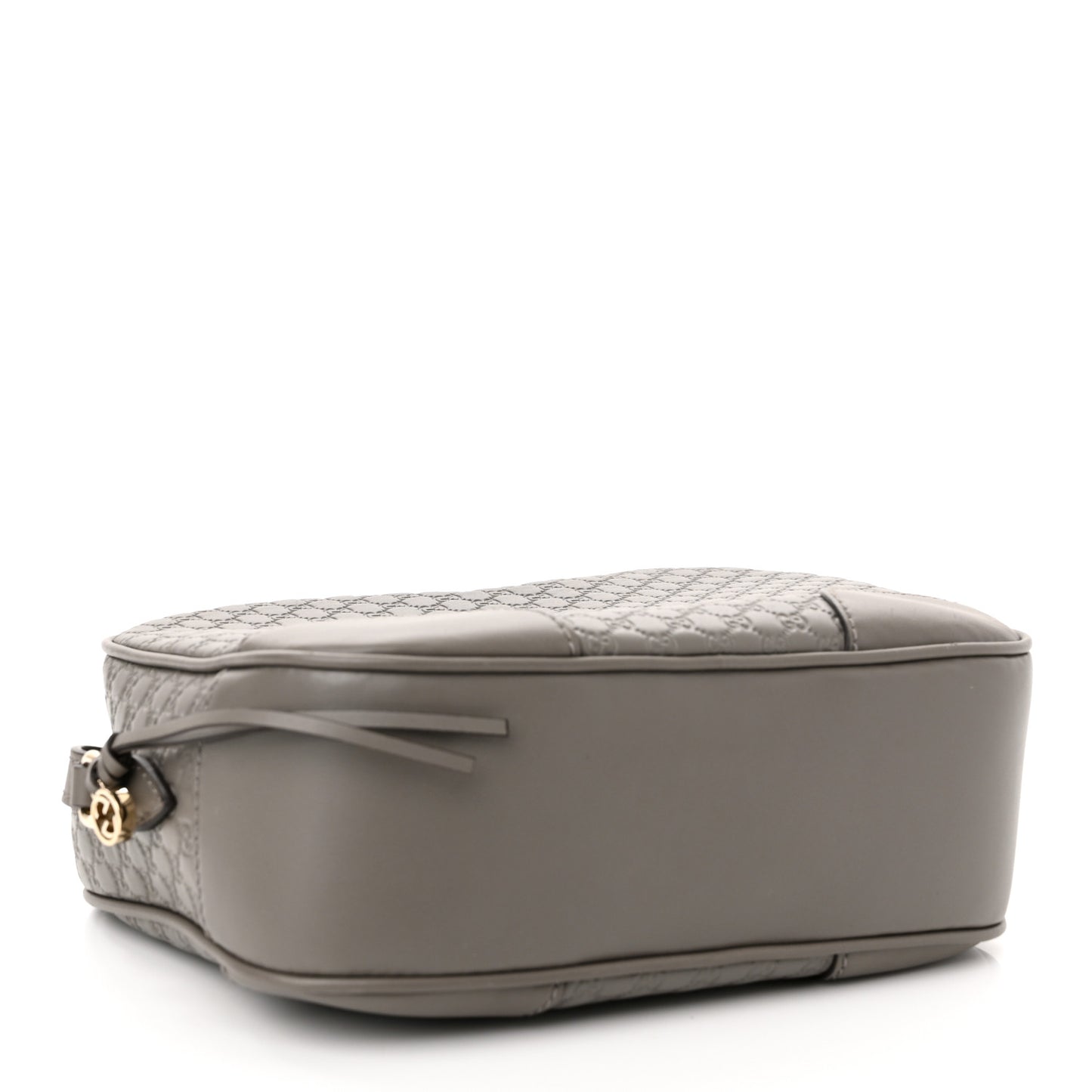 Microguccissima Mini Bree Messenger Bag Grey