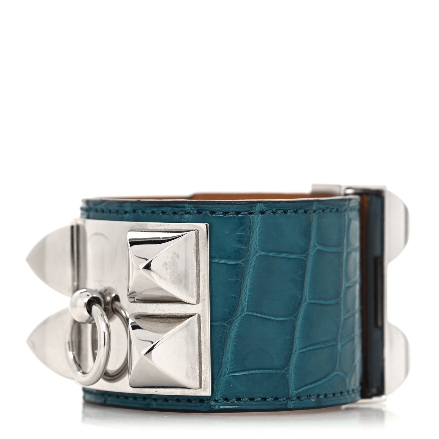 Matte Alligator Collier De Chien CDC Bracelet S Bleu Izmir