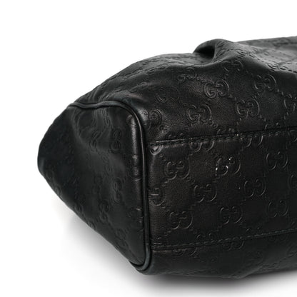 Gucci Guccissima Medium Sukey Tote Black 8 of 9