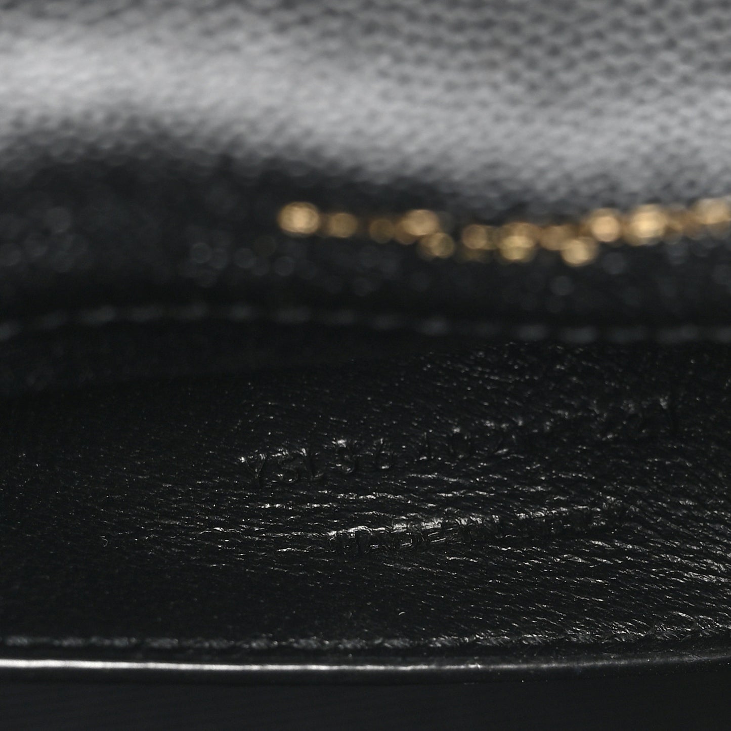 Grain De Poudre Medium Classic Monogram Kate Satchel Black