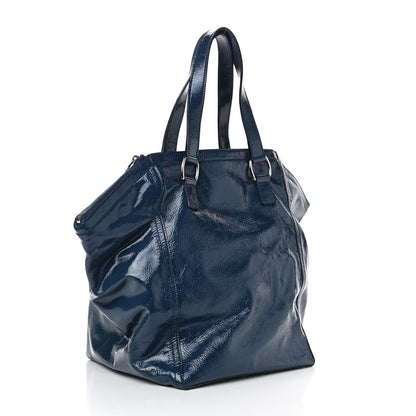 Saint Laurent Patent Medium Downtown Blue 2 of 7
