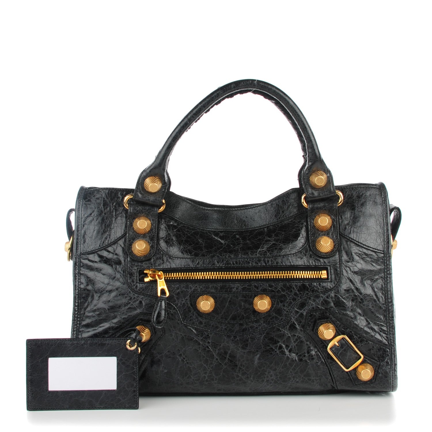 Balenciaga Agneau Giant 21 Gold Hardware City Black 1 of 8