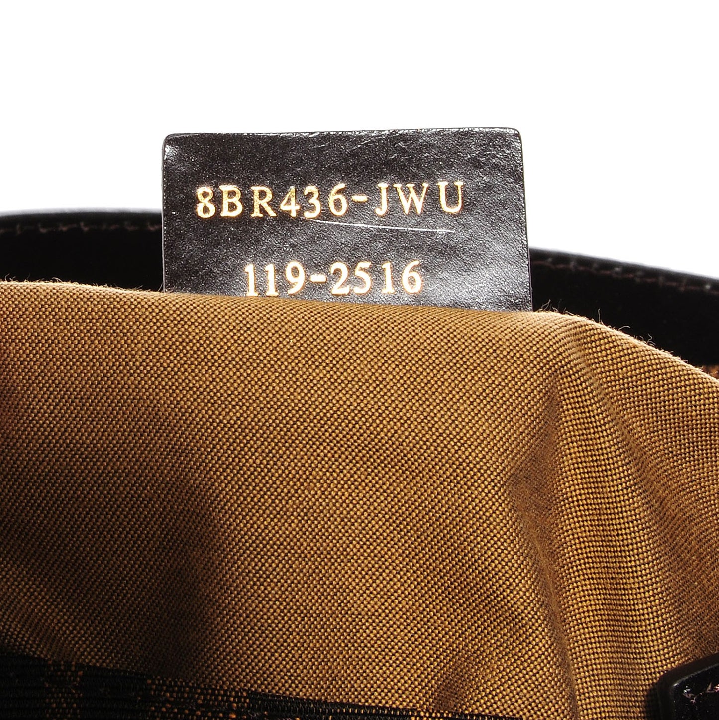 Zucca Medium Chef Shoulder Bag Tobacco