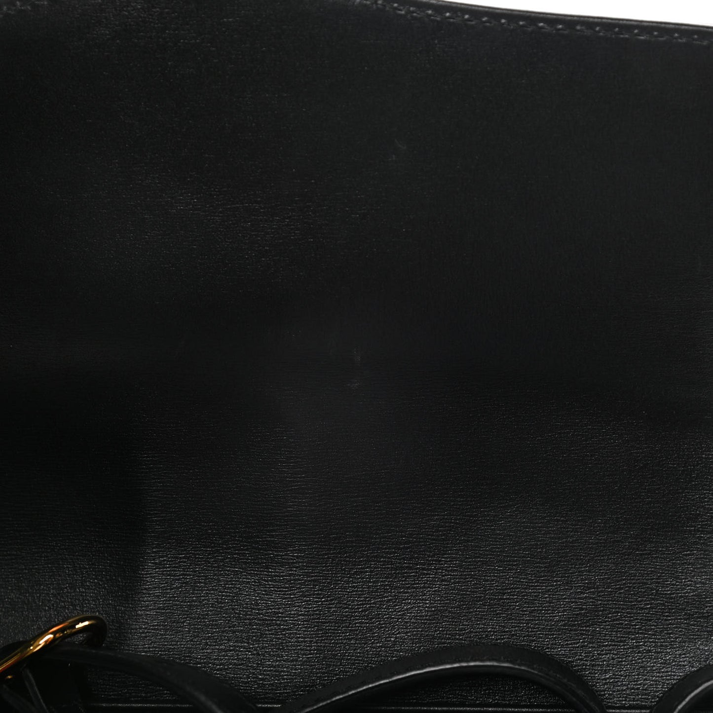 Vitello Palmellato Lux Small Arli Flap Shoulder Bag Black