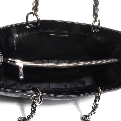 Chanel Caviar Quilted Grand Shopping Tote GST Black 6 of 8