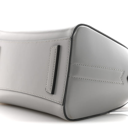 Givenchy Shiny Lord Calfskin Mini Antigona Pearl Grey 9 of 14