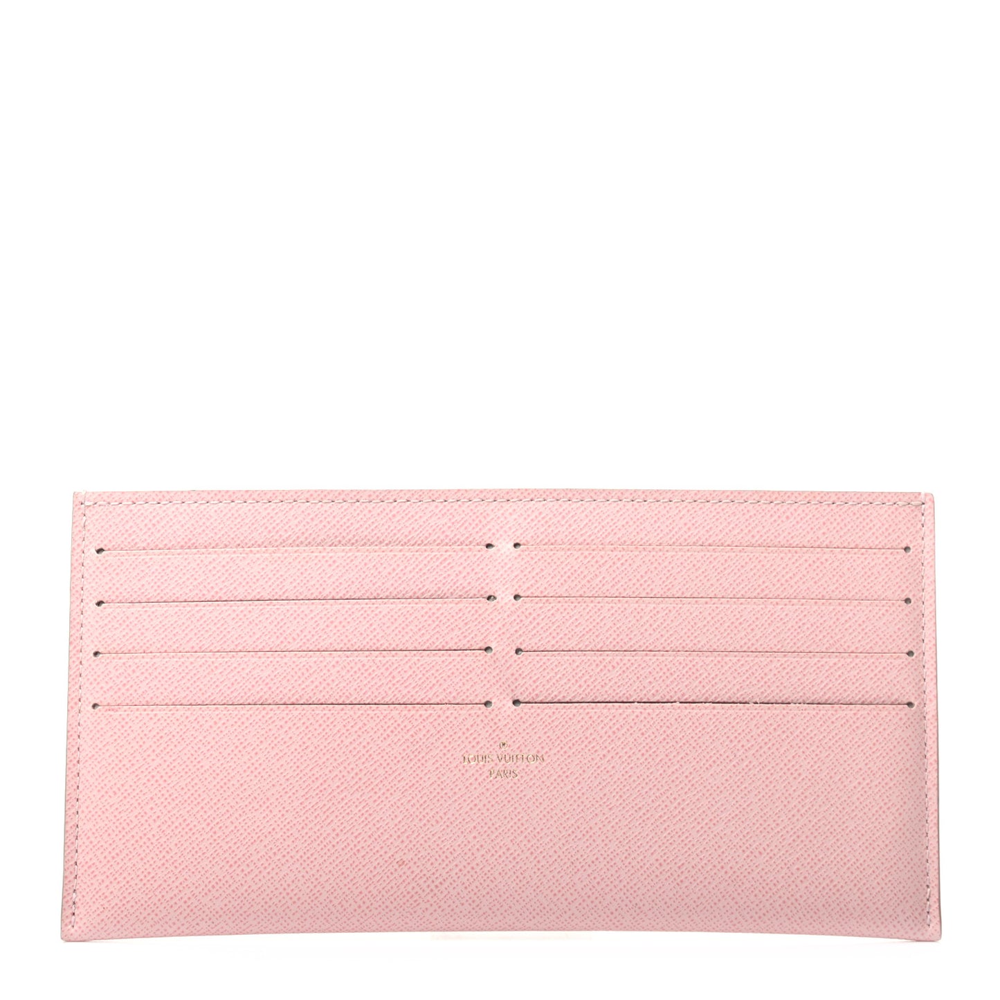 Calfskin Felicie Card Holder Insert Rose Ballerine