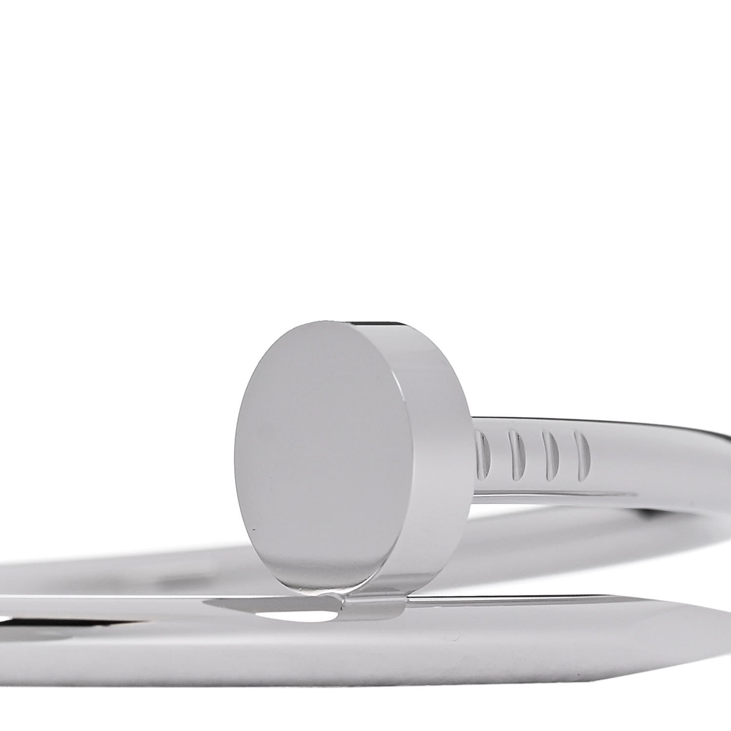 Cartier 18K White Gold Juste Un Clou Bracelet 17 3 of 5