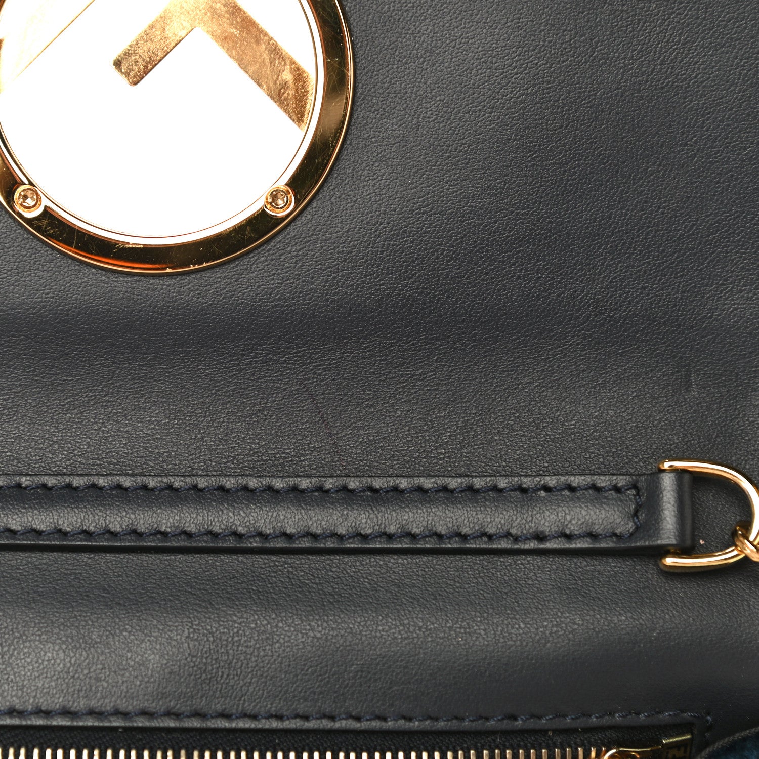 Fendi Velvet F is Fendi Wallet on Chain Blue 12 of 17