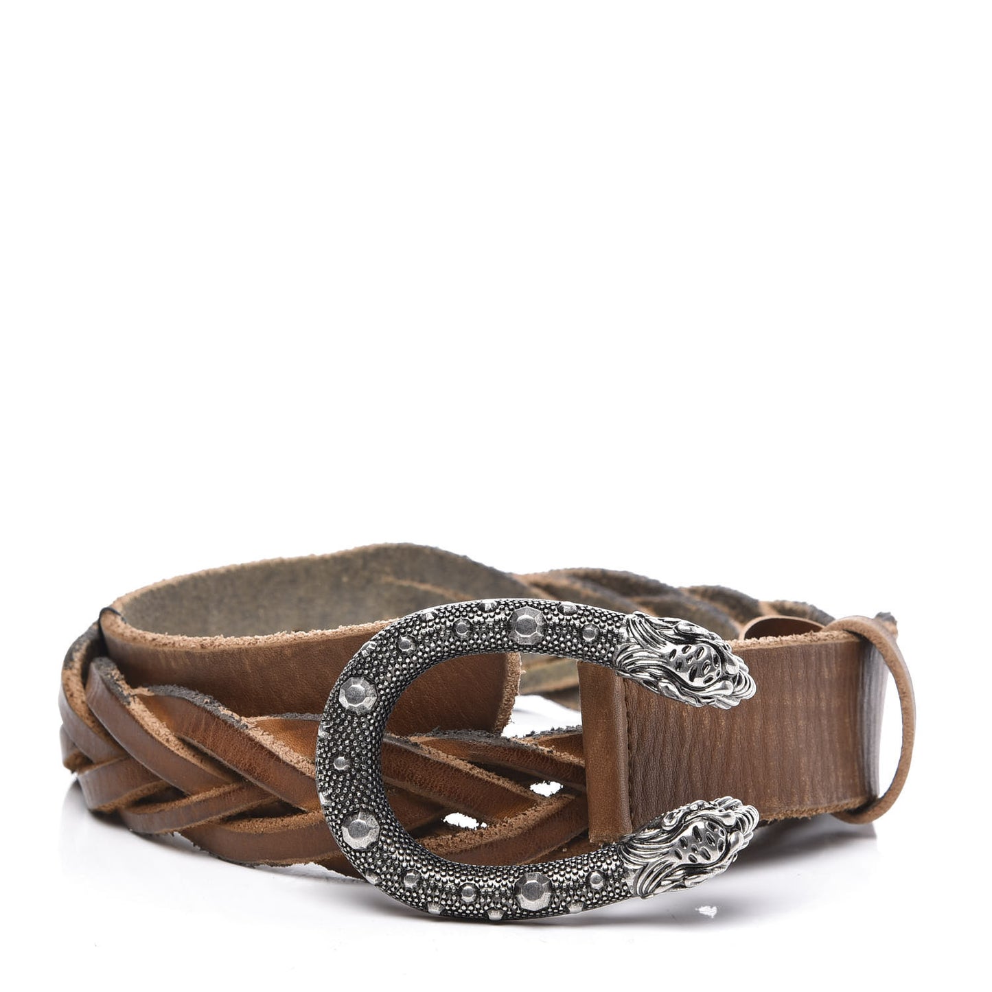 Calfskin Braided Dionysus Belt 90 36 Cuir
