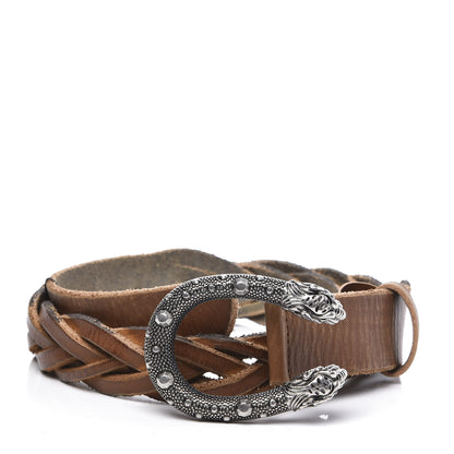 Gucci Calfskin Braided Dionysus Belt 90 36 Cuir 1 of 7