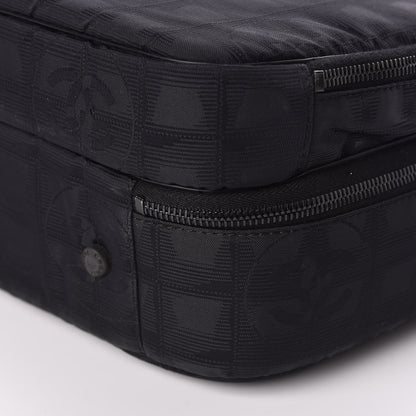 Chanel Nylon Travel Laptop Briefcase Black 6 of 13