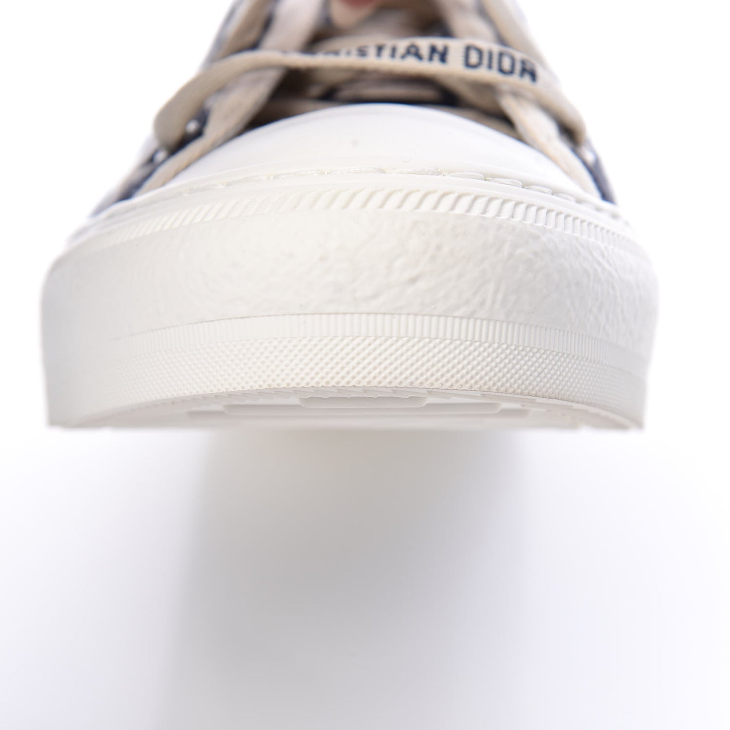 Canvas Oblique Walk'N'Dior Low Top Sneakers 40 Deep Blue