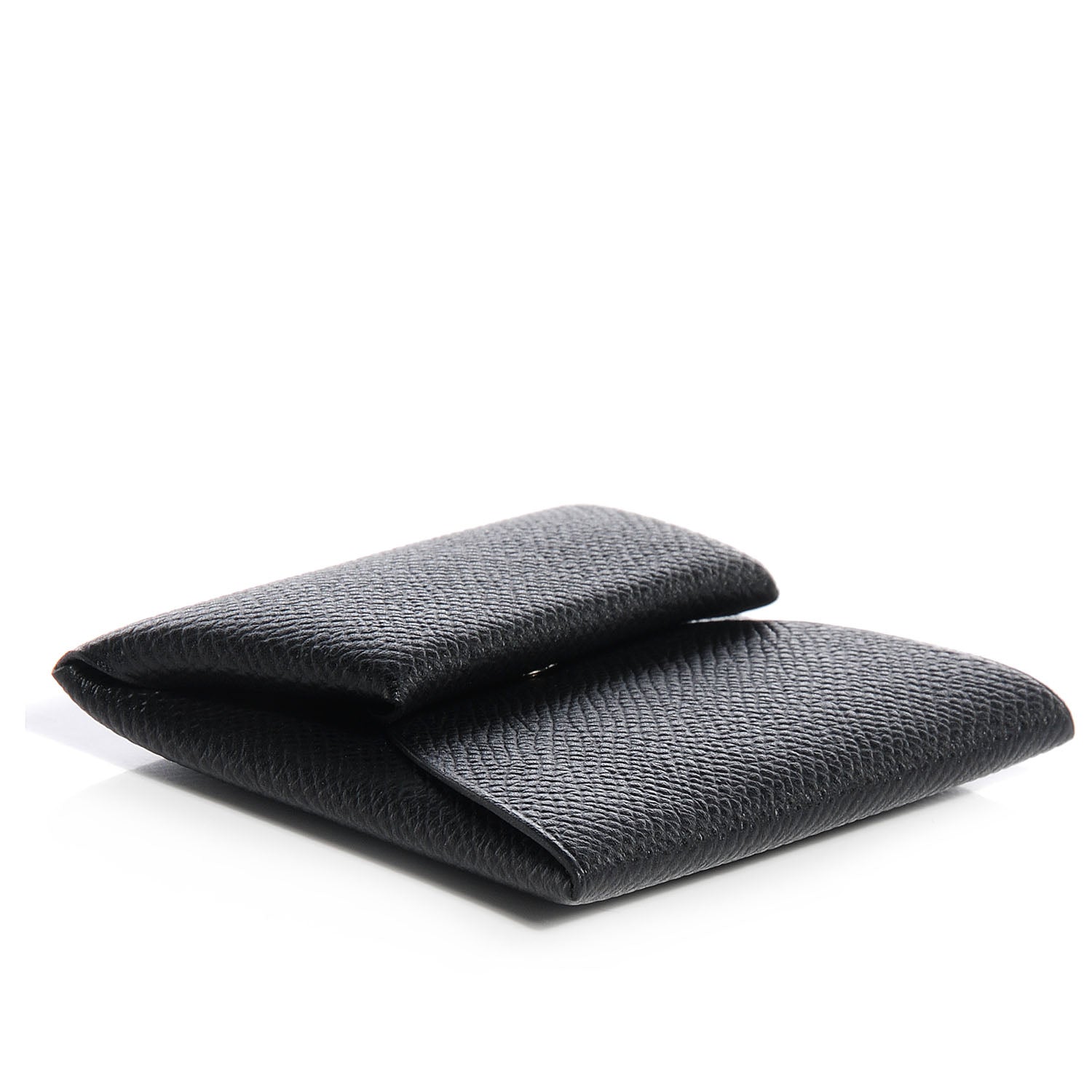 Hermes Epsom Bastia Coin Purse Black 4 of 8