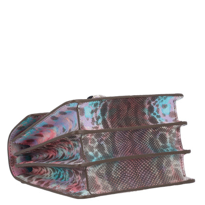 Bulgari Metallic Karung Serpenti Forever Top Handle Multicolor 5 of 10