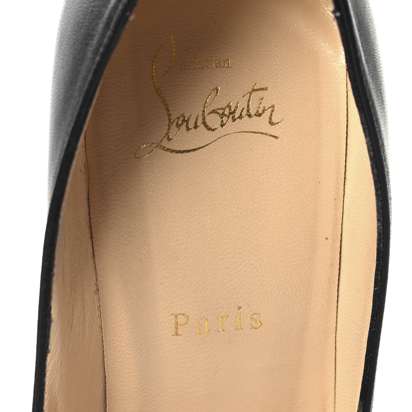 Shiny Nappa Breche 100 Pumps 40.5 Black