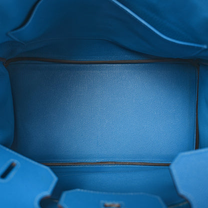 Hermes Epsom Birkin 35 Bleu Izmir 5 of 14