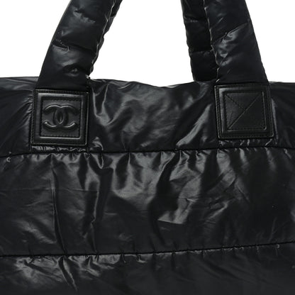 Chanel Lambskin Quilted Medium Coco Cocoon Reversible Tote Black 8 of 14