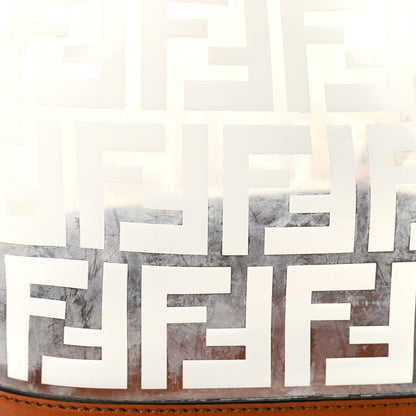 Fendi TPU FF Vitello Aura F is Fendi Grande Mon Tresor Bucket Bag White Cuoio 20 of 22