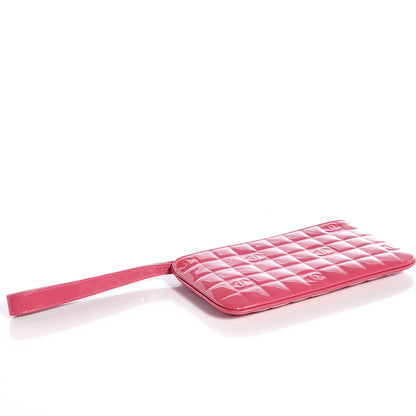 Chanel Patent Chocolate Bar Pochette Rose 4 of 8