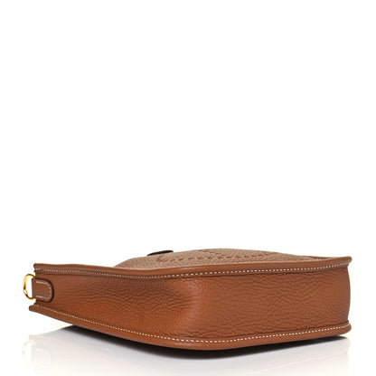 Hermes Taurillon Clemence Evelyne TPM Gold 4 of 9