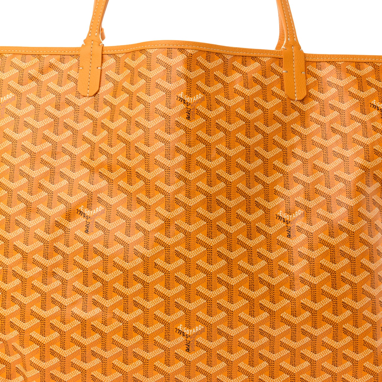 Goyard Goyardine Saint Louis GM Yellow 9 of 12