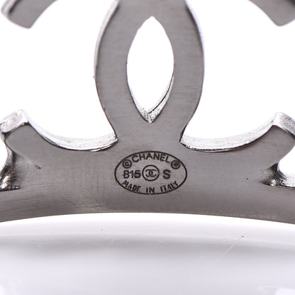 Chanel Ruthenium Logo Cuff 5 of 5
