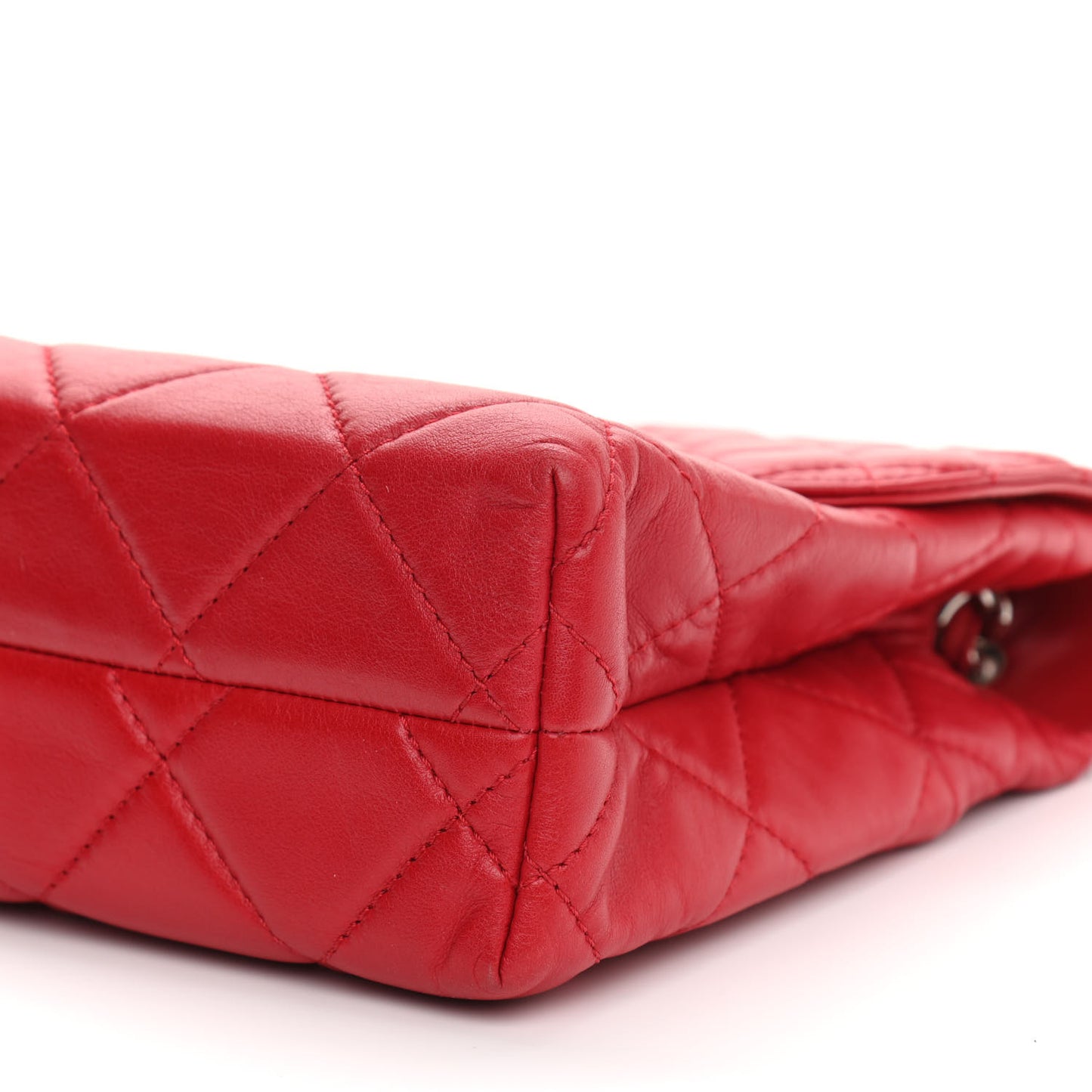 Calfskin Quilted In The Business Flap Bag Red