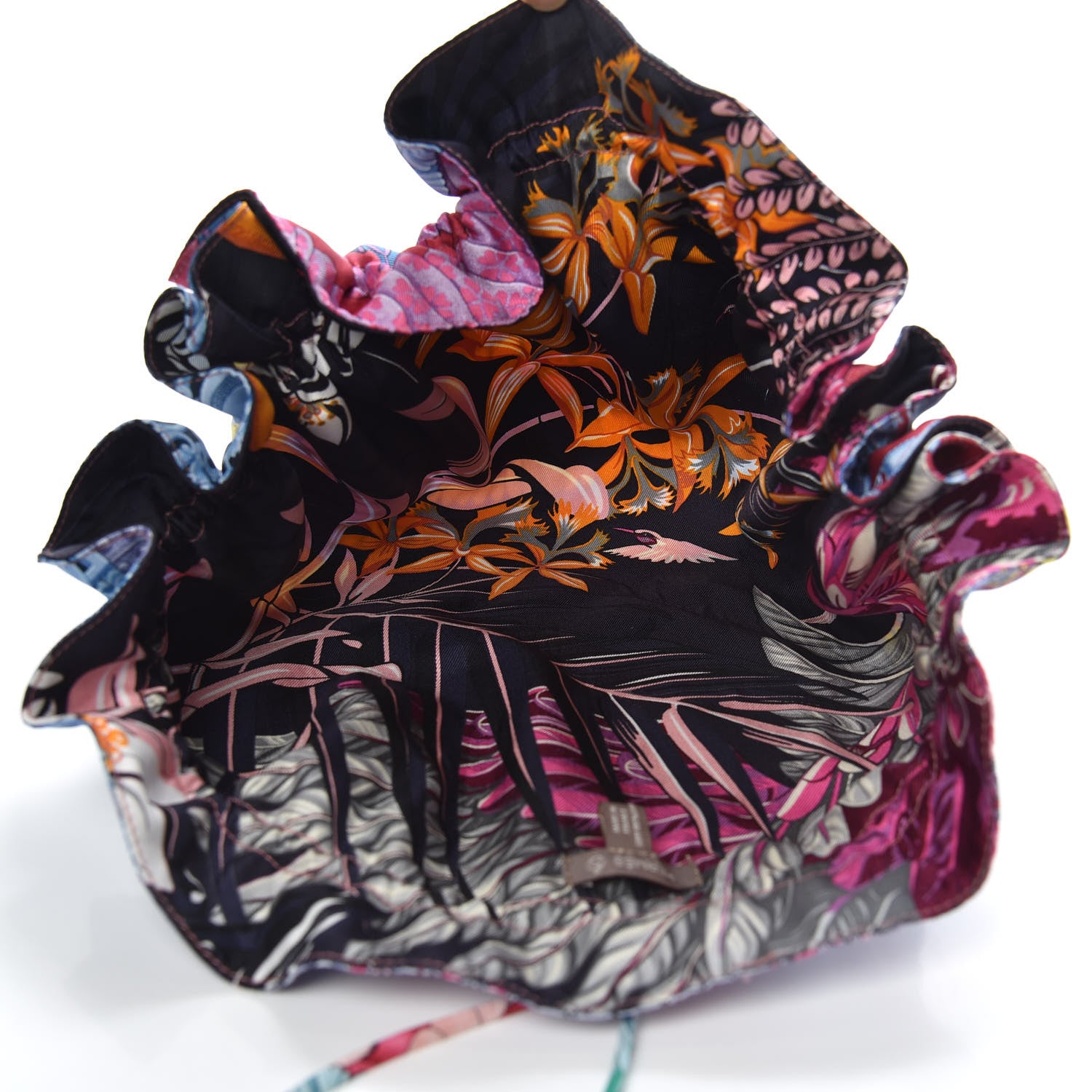 Hermes Silk Pouch Multicolor 5 of 10