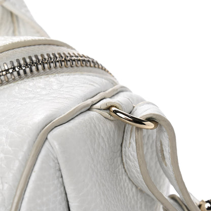 Alexander Wang Pebbled Lambskin Rockie White Gold Hardware 6 of 8