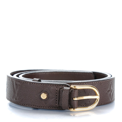 Louis Vuitton Empreinte Gracieuse 30mm Belt 90 36 Earth 1 of 8