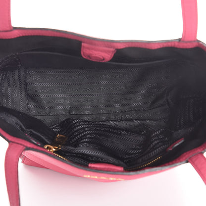 Prada Vitello Phenix Tote Peonia 5 of 11