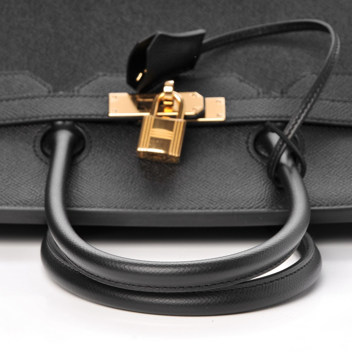 Epsom Birkin 35 Black