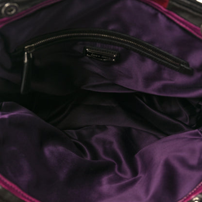 Miu Miu Nappa Large Patchwork Tote Amarena 5 of 10