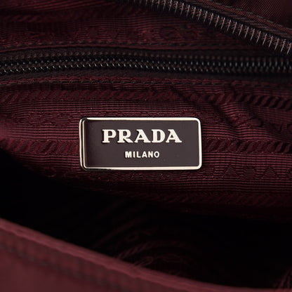 Prada Tessuto Nylon Vela Messenger Bag Bordeaux 8 of 10