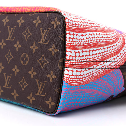 Louis Vuitton LV X YK Monogram Kusama Pumpkin Neverfull MM 10 of 11
