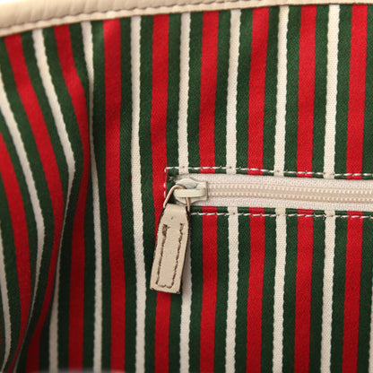 Gucci Monogram Medium New Britt Tote Off White 9 of 12