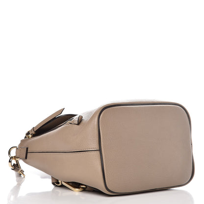 Chloe Suede Calfskin Small Faye Backpack Motty Grey 4 of 10