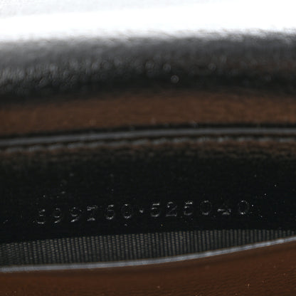 Gucci Azalea Calfskin Web Horsebit 1955 Wallet On Strap Black 7 of 11