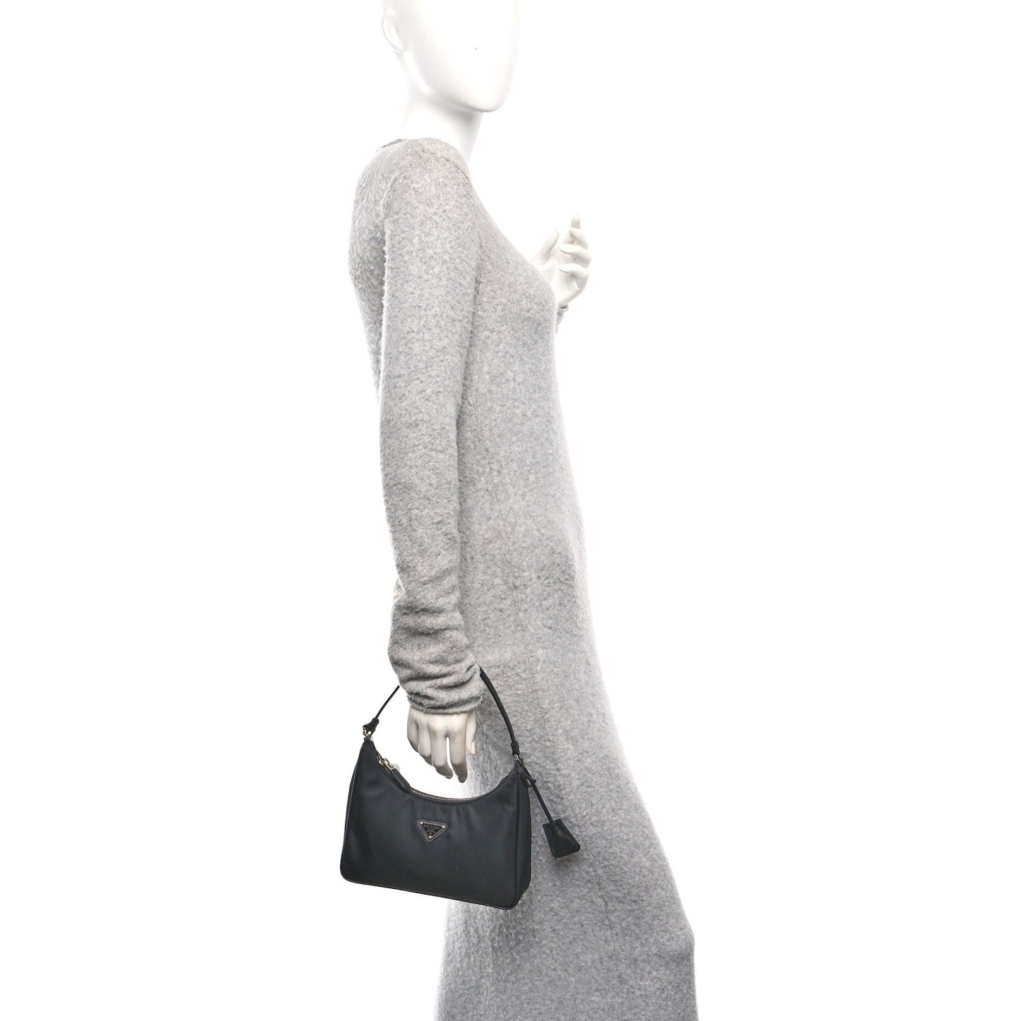 Tessuto Nylon Mini Re-Edition 2000 Bag Black