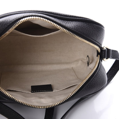 Gucci Pebbled Calfskin Small Soho Disco Bag Black 5 of 10